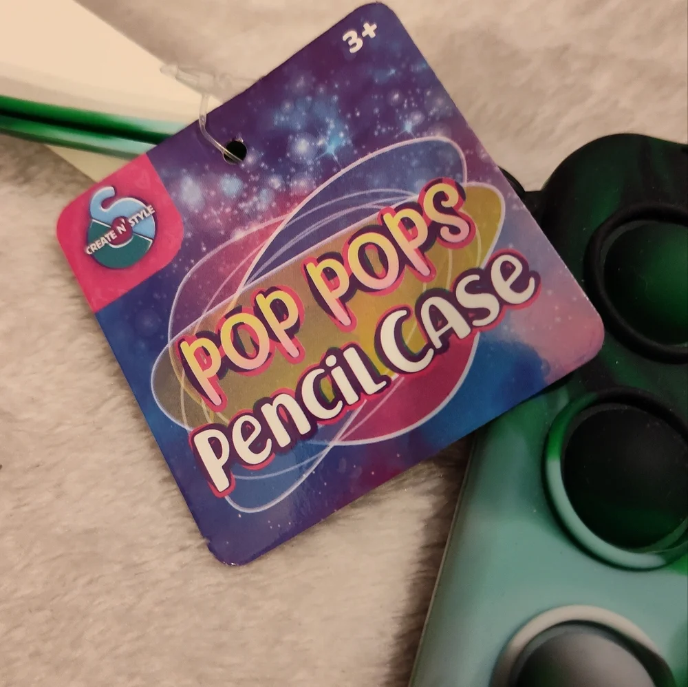 NWT! Pop Pops Pencil Case